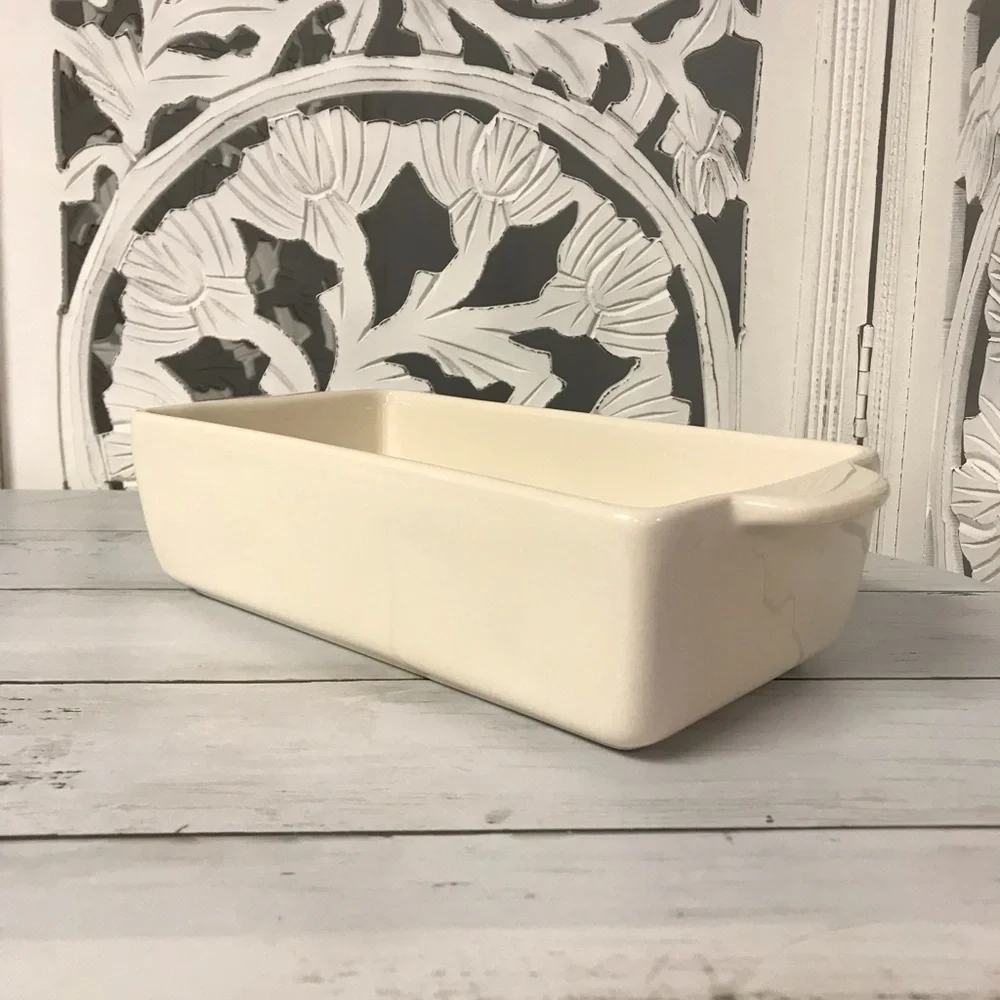 Rae Dunn Ceramic Bread Pan Baking Dish “Gobble”, Fall Kitchen, Thanksgiving
